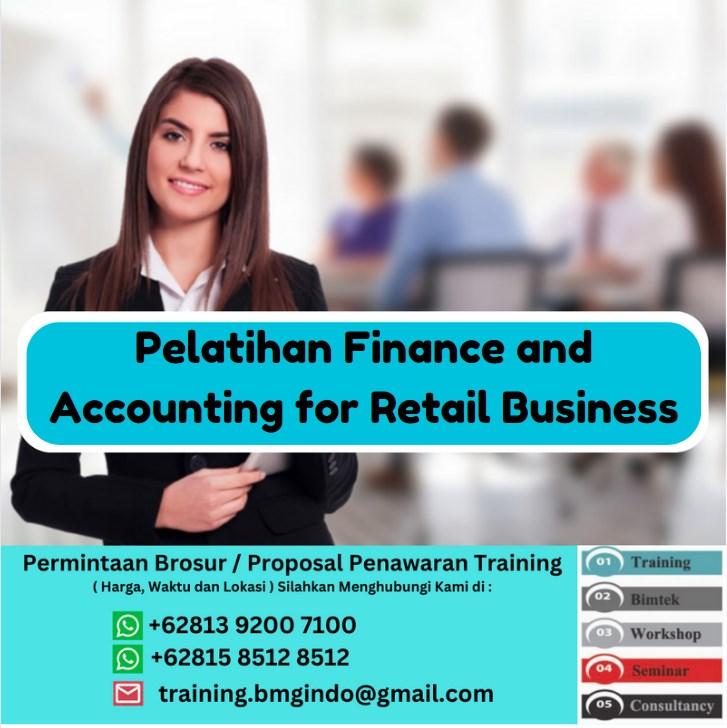 Pelatihan Finance and Accounting for Retail Business